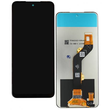Дисплей для Tecno Pova Neo 3 (LH6n), із сенсорним екраном (дисплейний модуль), чорний