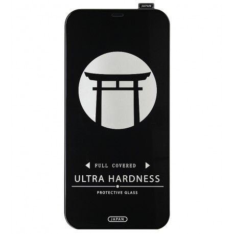 Захисне скло Apple iPhone 12 Pro Max, Japan HD++, чорне