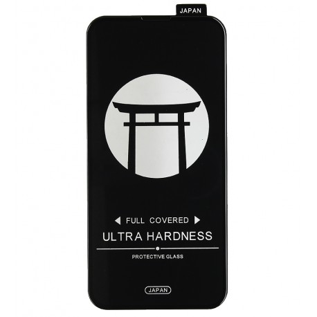 Захисне скло для Apple iPhone 13 mini, Japan HD++, чорне