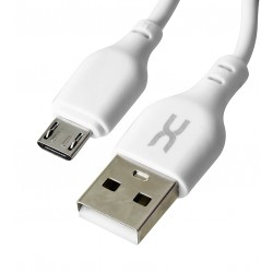 Кабель Micro-USB – USB, DC CL-11, силіконовий, 2,1 Ампер, 1метр