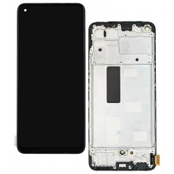 Дисплей для Oppo Reno 5 Lite, черный, с сенсорным экраном (дисплейный модуль), OLED, с рамкой Дисплей для Oppo Reno 5 Lite, черный, с сенсорным экраном (дисплейный модуль), OLED, с рамкой