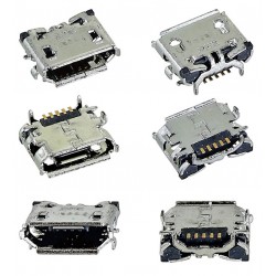 Коннектор зарядки для Jiayu G2, G2F, G4, G4S, G5; Fly IQ4410i Phoenix 2, IQ4415, IQ4416, IQ4417 Quad ERA Energy 3, IQ4514 Quad EVO Tech 4, 5 pin, orig