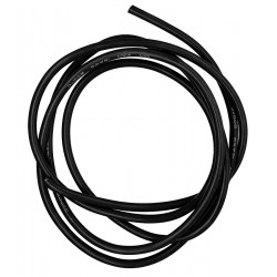 Кабель в силіконовій ізоляції 16AWG, 1,27 мм², 1 м, чорний, UL3135 Кабель в силіконовій ізоляції 16AWG, 1,27 мм², 1 м, чорний, UL3135