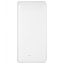 Power bank ACL PW-08, 10000мАч, белый