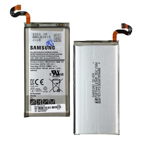 Акумулятор EB-BG950ABA/EB-BG950ABE до Samsung G950 Galaxy S8, G950F Galaxy S8, Li-ion, 3,85 B, 3000 мАг, оригінал (PRC), після демонтажу