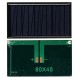 Сонячна панель АК8045, 80*45мм, 0,41W, 5,5V, 75mA, моно