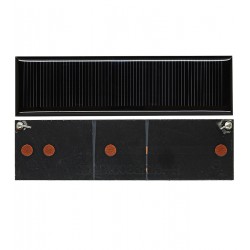 Солнечная панель АК10028R15-H, 100*28мм, 0,22W, 5,5V, 40 mA, моно