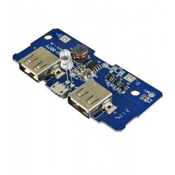 Модуль PowerBank 2xUSB 5V 2A JX-887Y, плата Модуль PowerBank 2xUSB 5V 2A JX-887Y, плата