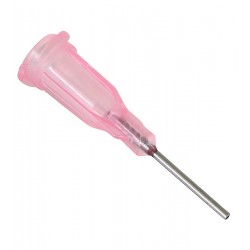 Голка дозатор на шприц для BGA/SMD флюсу та пасти, метал-пластик під гвинт, 20G, d=0,6мм