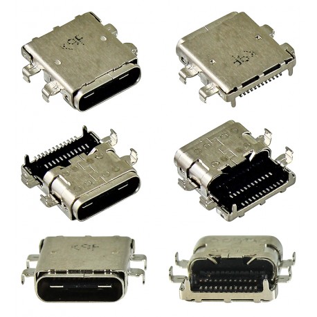 Коннектор зарядки, 24 pin, тип7, USB Type-C