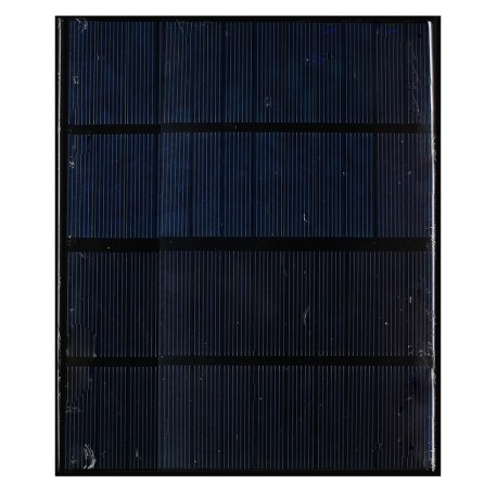 Сонячна панель AK135165, 135*165мм, 3W, 6V, 550mA, полі
