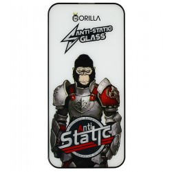 Защитное стекло для Apple iPhone 15 Pro, Full Glue, Gorilla Anti-Static, 0.3 мм, чёрное Защитное стекло для Apple iPhone 15 Pro, Full Glue, Gorilla Anti-Static, 0.3 мм, чёрное