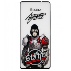 Захисне скло для iPhone 13, iPhone 13 Pro, iPhone 14, Full Glue, Anti-Static, 0.3 мм, чорне Захисне скло для iPhone 13, iPhone 13 Pro, iPhone 14, Full Glue, Anti-Static, 0.3 мм, чорне