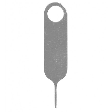 Ключ скрепка для извлечения лотка сим карты, овальная литая, тип 2
