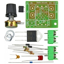 Радиоконструктор Регулятор мощности AC 220V 5kW 2 клеммника K139.1
