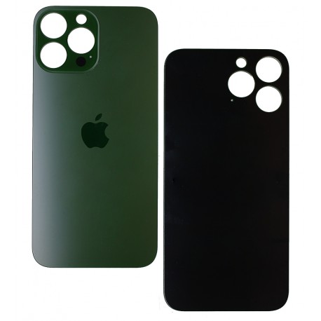 Задня панель корпуса для Apple iPhone 13 Pro Max, зелений, без зняття рамки камери, Alpine Green, big hole