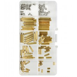 Набір кріплення М2, 120шт. стійка, гвинт, гайка Набір кріплення М2, 120шт. стійка, гвинт, гайка