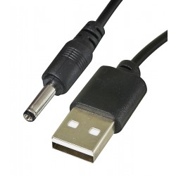 Кабель живлення USB на штекер DC 3.5/1.35мм Кабель живлення USB на штекер DC 3.5/1.35мм