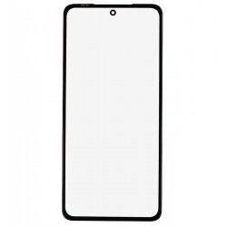 Скло дисплея для Motorola XT2225 Moto G82, з OCA-плівкою, чорне