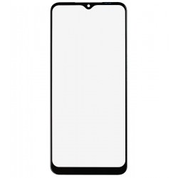 Скло дисплея для Samsung A226 Galaxy A22 5G, з OCA-плівкою, чорне