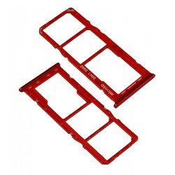 Тримач SIM карти для Samsung A217 Galaxy A21s, червоний