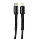 Кабель Type-C - Lightning, Hoco Especial PD Charging Data Cable X71 1m, 3A, (black)