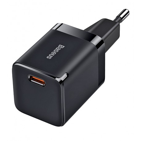 Зарядное устройство Baseus GAN3 Fast Charger 1C |Type-C, 30W/3A, PD/QC| (CCGN010101) (black)