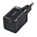 Зарядний пристрій Baseus GAN3 Fast Charger 1C Type-C, 30W/3A, PD/QC (CCGN010101) (black)