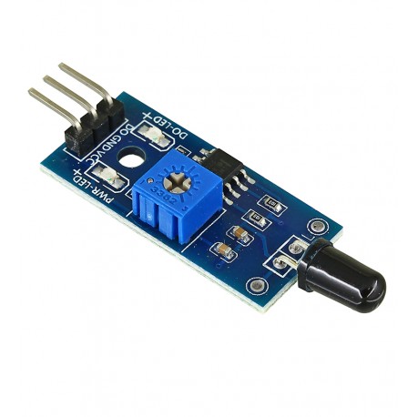 Инфракрасный датчик огня для Arduino на микросхеме LM393