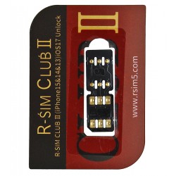 R-Sim Club II Card, Легке та швидке декодування sim-карт на iPhone 15 / 14 / 13 / 12 та раніших моделях (eSIM QPE 5G, iOS 17). Стабільний 5G сигнал. Підтримуються сім-картки ATT та T-Mob. R-Sim Club II Card, Легке та швидке декодування sim-карт на iPhone 15 / 14 / 13 / 12 та раніших моделях (eSIM QPE 5G, iOS 17). Стабільний 5G сигнал. Підтримуються сім-картки ATT та T-Mob.