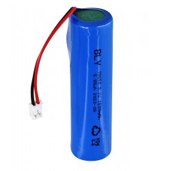 Акумулятор 18650, (Li-ion 3.7V 1500mAh), із захистом та проводами під паяння