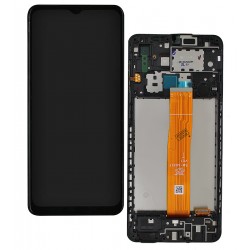 Дисплей для Samsung A125F Galaxy A12, черный, с рамкой, Original (PRC), A022F V0.1 1540417300 Дисплей для Samsung A125F Galaxy A12, черный, с рамкой, Original (PRC), A022F V0.1 1540417300
