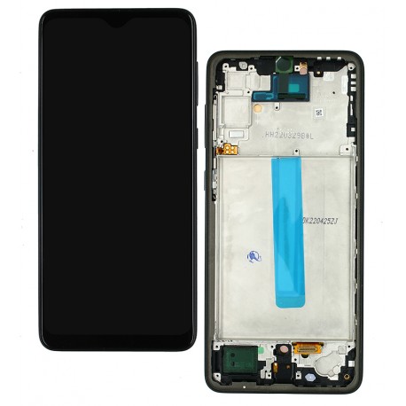Дисплей для Samsung A336 Galaxy A33 5G, чорний, з рамкою, High qualit, з широким обідком, (OLED)