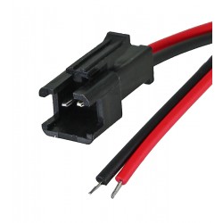 Соединительный кабель, JST female, 2-контактный, SMD 3528