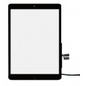 Сенсорний екран для Apple iPad 10.2 2019 (iPad 7), з кнопкою HOME, чорний, High quality