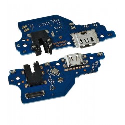 Шлейф для Realme C11 (2021), Realme C20, Realme C21, конектор заряджання, конектор гарнітури, з мікрофоном, (плата зарядки)