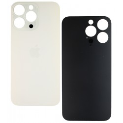 Задня панель корпуса для iPhone 14 Pro Max, золотистая, не нужно снимать стекло камеры, big hole