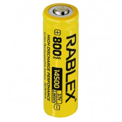 Акумулятор 14500 Rablex, (Li-ion 3.7V 800 мАг) Акумулятор 14500 Rablex, (Li-ion 3.7V 800 мАг)