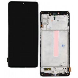 Дисплей для Samsung M526 Galaxy M52 5G, чорний, з рамкою, оригінал, service pack box, (GH82-27091A/GH82-27094A) Дисплей для Samsung M526 Galaxy M52 5G, чорний, з рамкою, оригінал, service pack box, (GH82-27091A/GH82-27094A)