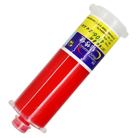 Клей Mechanic 4106, красный, для SMT, 40 г, compound