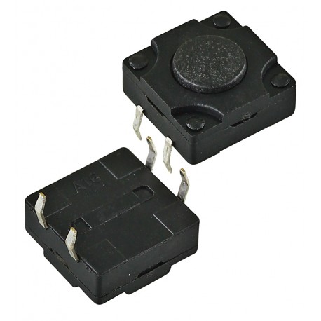 Кнопка тактовая IP67 влагозащищенная 12 x 12 x 6 мм (ДШВ)