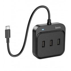 USB-хаб Hoco HB31 Easy, Type-C на (1USB3.0+3USB2.0) (USB-hub), 0,2 метра USB-хаб Hoco HB31 Easy, Type-C на (1USB3.0+3USB2.0) (USB-hub), 0,2 метра