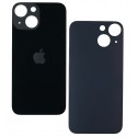 Задняя панель корпуса для Apple iPhone 13 Mini, черный, без снятия рамки камеры, big hole