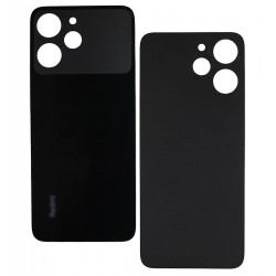 Задня панель корпусу Xiaomi Redmi 12, чорний Задня панель корпусу Xiaomi Redmi 12, чорний