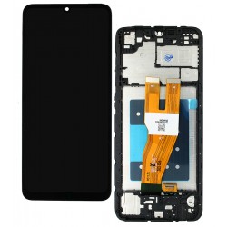 Дисплей Samsung A055 Galaxy A05 (2022), чорний, з рамкою, High quality Дисплей Samsung A055 Galaxy A05 (2022), чорний, з рамкою, High quality