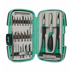 Набір скальпелів Pro'sKit PD-395A, Уцінка, тріщина на одному з власників