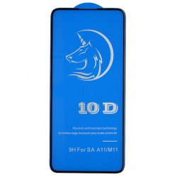 Защитное стекло для Samsung A115, M115 Galaxy A11, M11, 3D, Titanium, черное