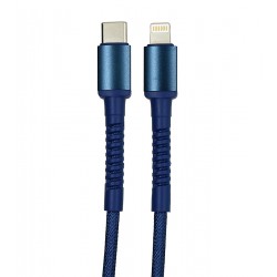 Кабель Type-C - Lightning, Hoco Especial PD Charging Data Cable X71 | 1m, 3A, | (blue)