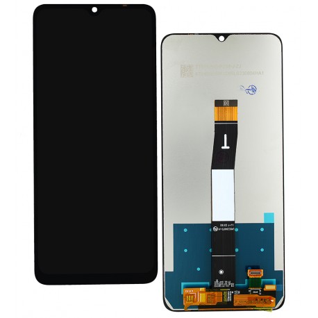Дисплей для Xiaomi Poco C55, Redmi 12C, чорний, без рамки, High Copy
