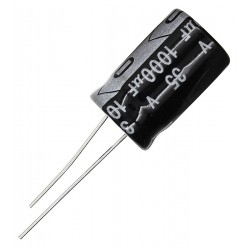 Конденсатор електролітичний 1000 uF 35 V, 105°C, d13 h21 (HY)